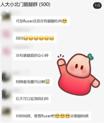 北大、人大，清华三校争抢鹅腿阿姨